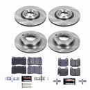 PowerStop Track Day High-Performance Brake Pad and Rotor Kit