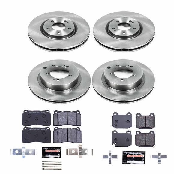 PowerStop Track Day High-Performance Brake Pad and Rotor Kit