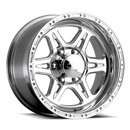 17x9 Raceline 886 Polished 6x139.7 6x5.5 ET0 Wheel Rim