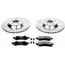 PowerStop Z23 Daily Driver Carbon-Fiber Ceramic Brake Pad and Drilled & Slotted