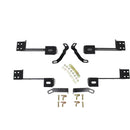 Westin Premier Oval Nerf Step Bar Mount Kit Powder Coated Black Steel 22-1065