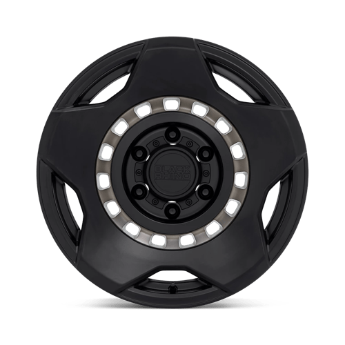 20x9 Black Rhino Muzzle Matte Black Machined Tint Ring 5x127 ET-18.00 Wheel