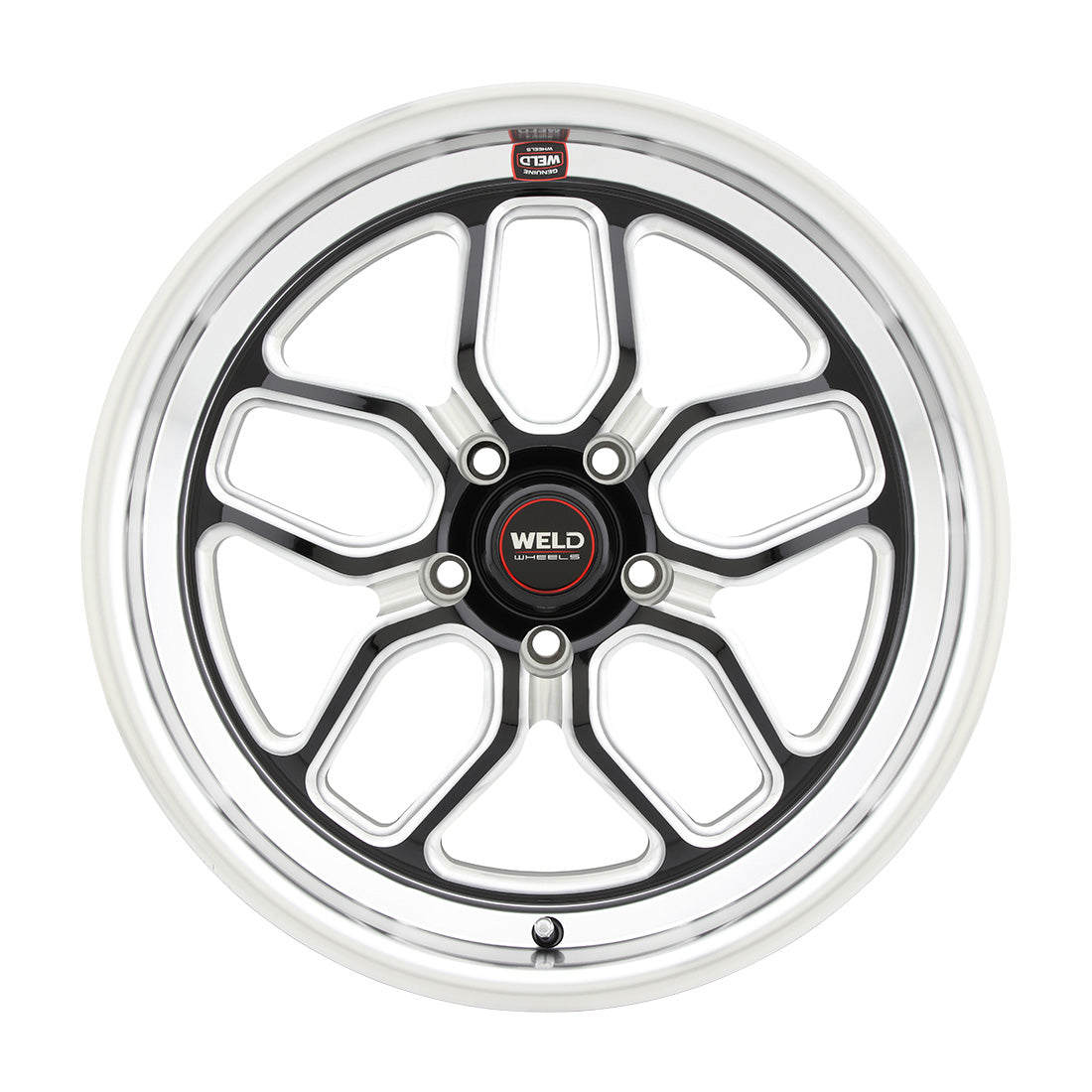 18x10 WELD Performance Laguna Drag Black Mill 5x114.3 5x4.5 ET30 Wheel Rim - 0