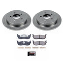 PowerStop OE Stock Replacement Low-Dust Ceramic Brake Pad and Rotor Kit