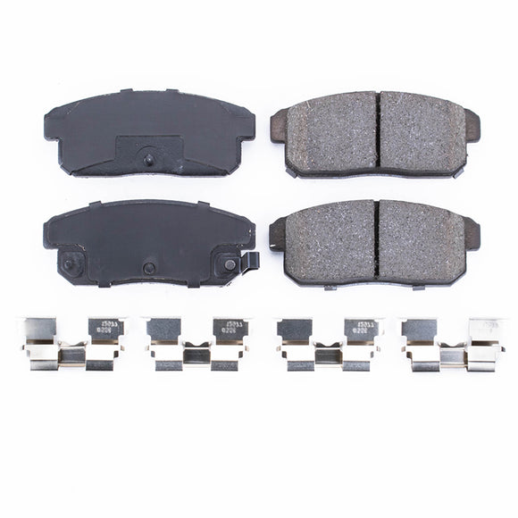 PowerStop Z17 Evolution Ceramic Brake Pads With Hardware