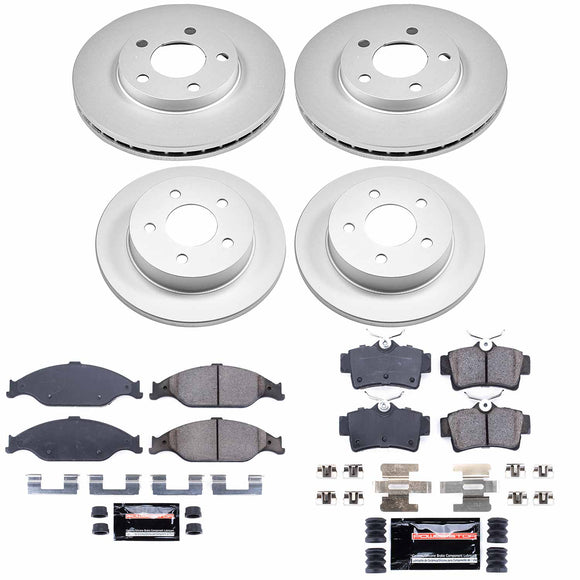 Z23 Daily Driver Premium Carbon-Fiber Ceramic Brake Pad and Fully Coated Rotor K
