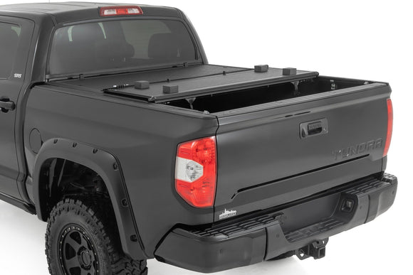 Rough Country Hard Low Profile Bed Cover For 5'7" Bed Toyota Tundra07-21