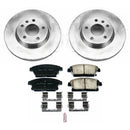 PowerStop OE Stock Replacement Low-Dust Ceramic Brake Pad and Rotor Kit