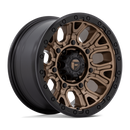17x9 Fuel Off-Road D826 Traction Matte Bronze with Black Ring 6x139.7 ET1 Wheel