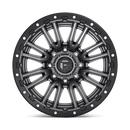 20x10 Fuel Off-Road D680 Rebel Matte Gun Metal Black Bead Ring 8x170 ET-18 Wheel