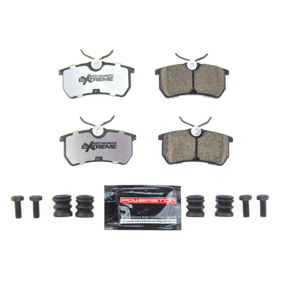 PowerStop Z26 Street Performance Carbon-Fiber Ceramic Brake Pads With Hardware