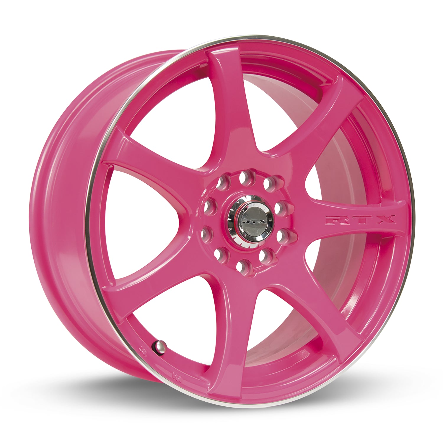 16x7 RTX Ink Diva (Pink Machined) 5x105/114.3 ET42 wheel/rim