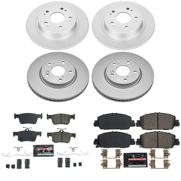 Z23 Daily Driver Premium Carbon-Fiber Ceramic Brake Pad and Fully Coated Rotor K