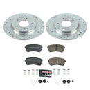 PowerStop Z23 Daily Driver Carbon-Fiber Ceramic Brake Pad and Drilled & Slotted