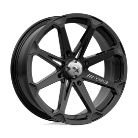 18X7 MSA Offroad Wheels Diesel Gloss Black Wheel/Rim 4x137 ET10 - 0