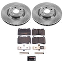 PowerStop OE Stock Replacement Low-Dust Ceramic Brake Pad and Rotor Kit