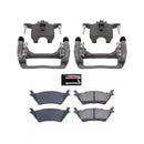 PowerStop OE Stock Replacement Low-Dust Ceramic Brake Pad, Rotor and Caliper Kit