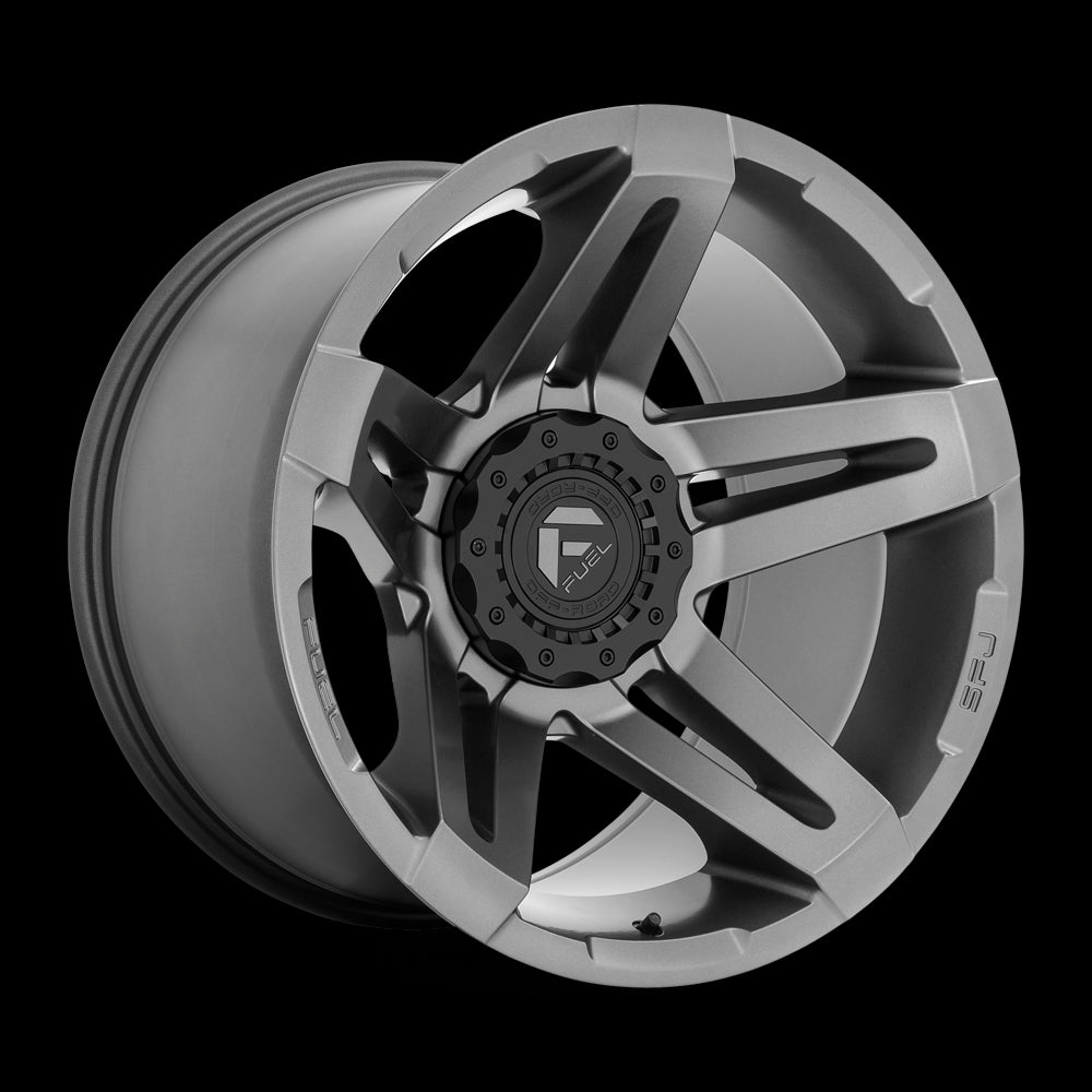 20X12 Fuel D764 SFJ Matte Gun Metal 5X114.3/5X127 ET-44 wheel/rim