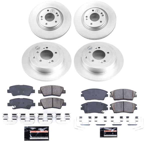 Z23 Daily Driver Premium Carbon-Fiber Ceramic Brake Pad and Fully Coated Rotor K