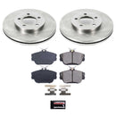 PowerStop OE Stock Replacement Low-Dust Ceramic Brake Pad and Rotor Kit