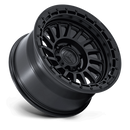 18x9 Fuel Off-Road FC897 Havoc Matte Black With Gloss Black Lip 6x135 ET1 Wheel