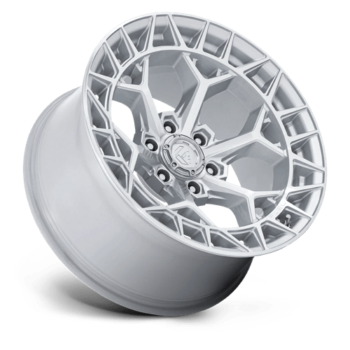 17x9 Fuel Off-Road FC873 Charger Gloss Silver W/ Machined Face 6x139.7 ET1 Wheel
