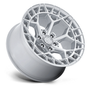 17x9 Fuel Off-Road FC873 Charger Gloss Silver W/ Machined Face 6x139.7 ET1 Wheel