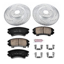 PowerStop Z23 Daily Driver Carbon-Fiber Ceramic Brake Pad and Drilled & Slotted