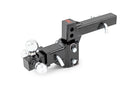 Rough Country Adjustable Trailer Hitch 6" Drop Multi-Ball Mount Fits 2" Receiver