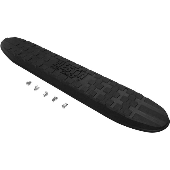 Westin Pro Traxx 4 Step Pad & Clips Molded Black Plastic 21-20001-5