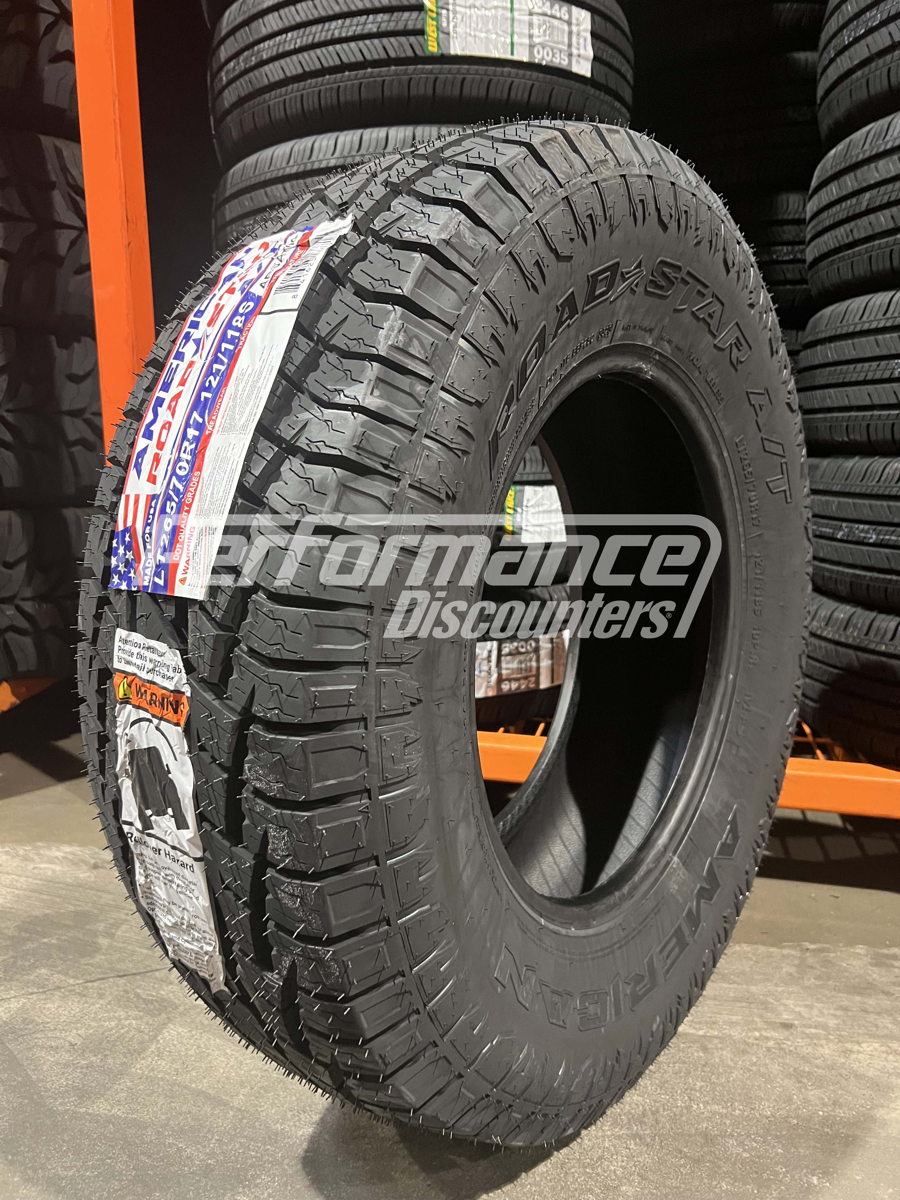 American Roadstar A/T Tire(s) 265/70R17 121S LRE BSW 265 70 17 2657017