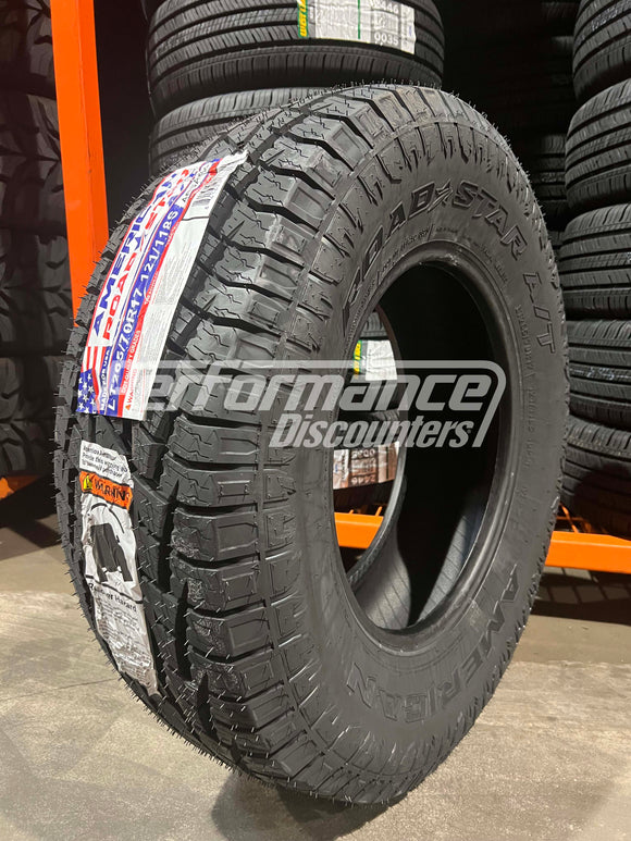 265/70R17 American Roadstar A/T 121S BSW E 265 70 17 2657017