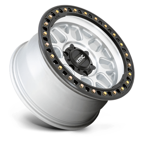 18X8.5 KMC KM549 GRS Satin Black 8x165.1 ET0 Wheel Rim