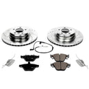 PowerStop Z23 Daily Driver Carbon-Fiber Ceramic Brake Pad and Drilled & Slotted