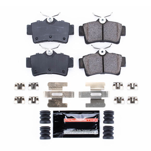 PowerStop Z23 Evolution Sport Carbon-Fiber Brake Pads With Hardware