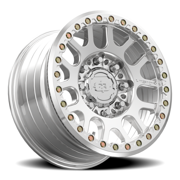 17X9 Vision 111 Nemesis Polished Wheel 8x165.1 8x6.5 ET26 CB130.8