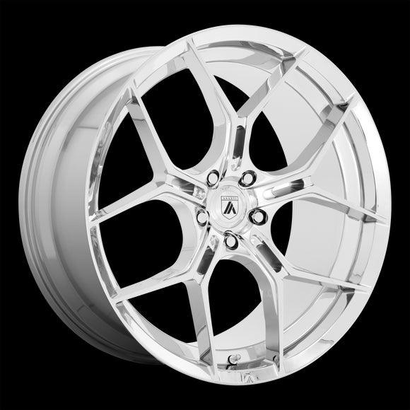 22X9 Asanti Black ABL-37 MONARCH Chrome 5X114.3 ET38 wheel/rim