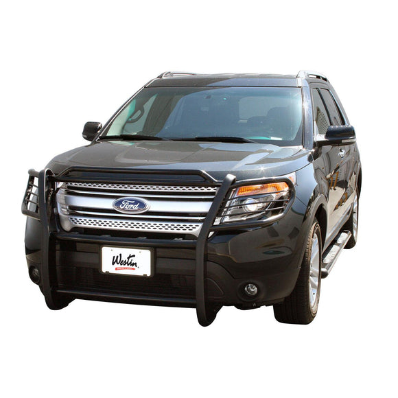 Westin Premier 4 Oval Nerf Step Bars Powder Coated Black Steel 22-5025