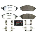 PowerStop Z26 Street Performance Carbon-Fiber Ceramic Brake Pads With Hardware