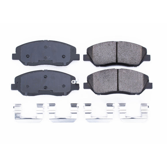 PowerStop Z17 Evolution Ceramic Brake Pads With Hardware