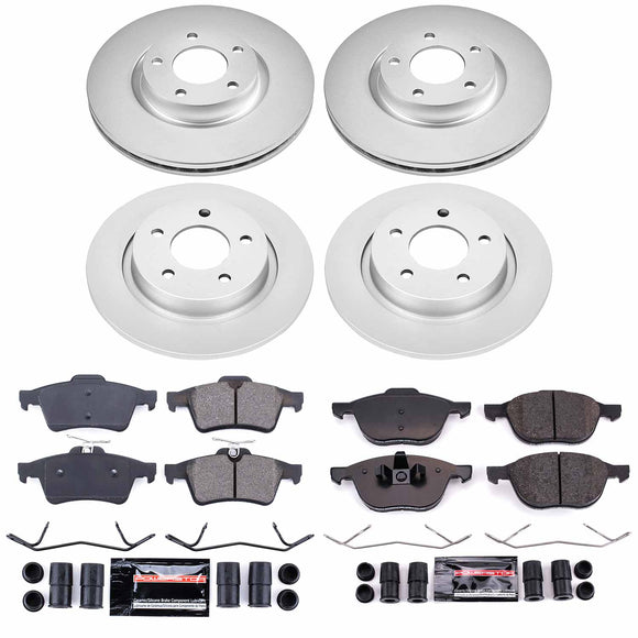 Z23 Daily Driver Premium Carbon-Fiber Ceramic Brake Pad and Fully Coated Rotor K