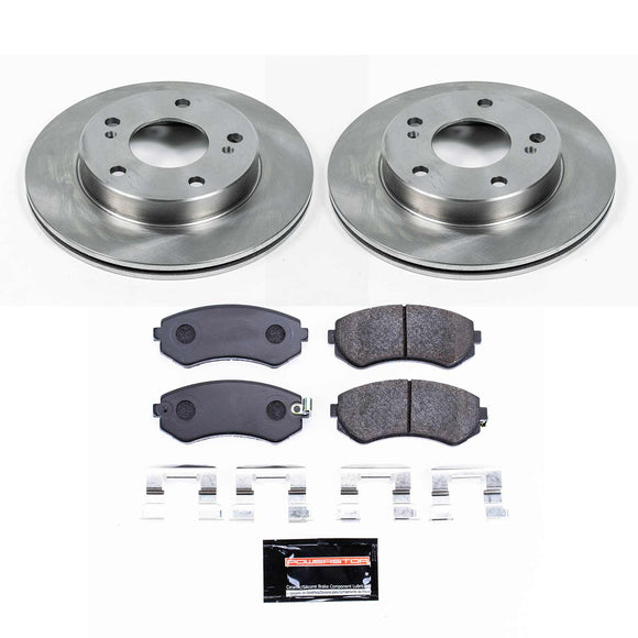 PowerStop Track Day High-Performance Brake Pad and Rotor Kit