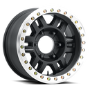 Vision 398BL Manx-Beadlock Gloss Black 17X8.5 ET-15 Wheel/Rim-1