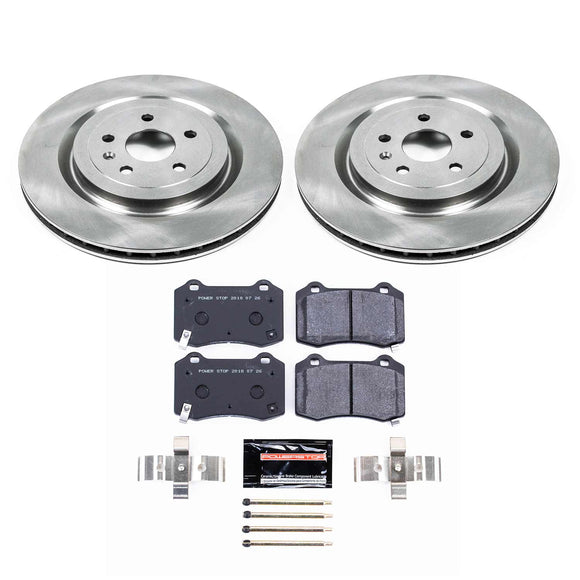 PowerStop Track Day High-Performance Brake Pad and Rotor Kit