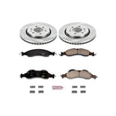 PowerStop OE Stock Replacement Low-Dust Ceramic Brake Pad and Rotor Kit