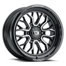 Vision 402 Riot Gloss Black Machined Face 22X10 6x135 ET-19 Wheel/Rim