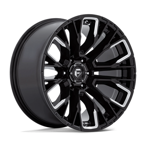 20x10 Fuel Off-Road D849 Rebar Black 6x139.7 ET-18 CB106.1 Wheel Rim