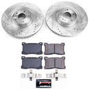 PowerStop Z23 Daily Driver Carbon-Fiber Ceramic Brake Pad and Drilled & Slotted