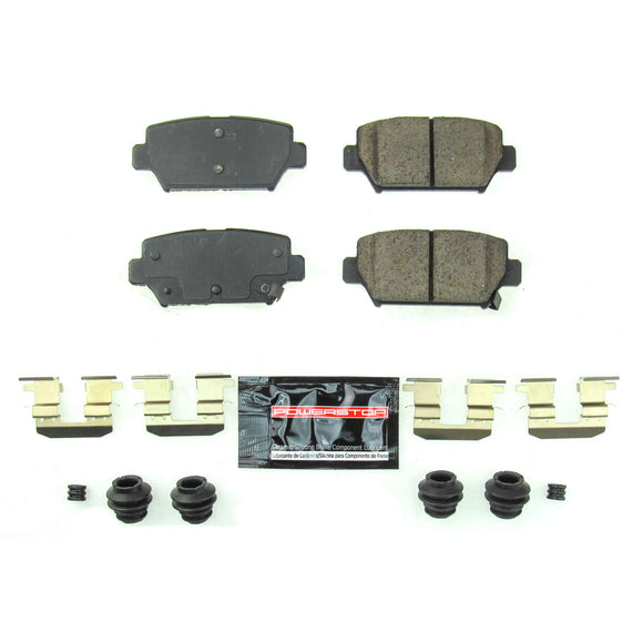 PowerStop Z23 Evolution Sport Carbon-Fiber Brake Pads With Hardware