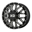 20X8.25 XD Series XD843 Grenade DUALLY G-BLK MILL 8X210 ET127 wheel/rim-4